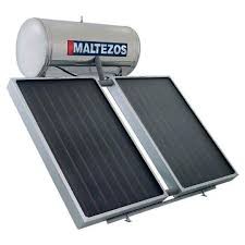 MALTEZOS INOX 300lt / 2 NCS 130x150 Τριπλής Ενέργειας